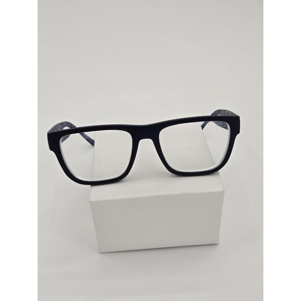 ARMANI EXCHANGE AX 3062 FULL RIM EYEGLASS FRAMES & CASE BLUE 54-18-143 USED*